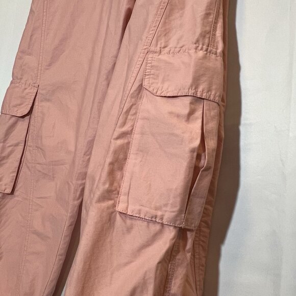 Free People FP Movement Mesmerize Me Cargo Pants in Sunkissed Pink Small Size - Picture 16 of 16